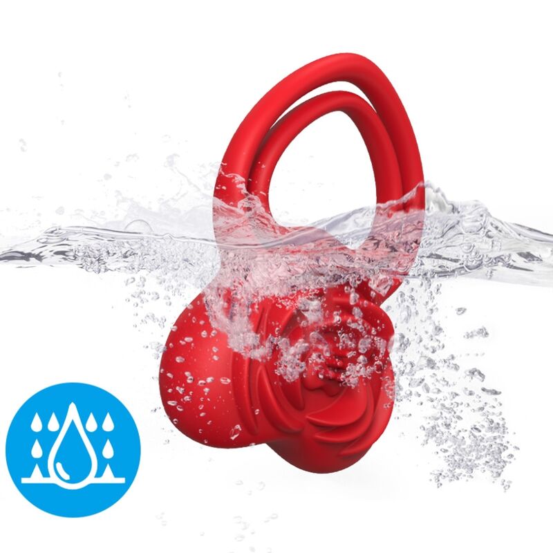 ARMONY - ANELLO VIBRANTE A CUORE ROSSO