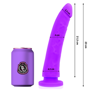 DELTA CLUB - GIOCATTOLI DILDO MEDICO LILLA IN SILICONE 23 CM -O- 4.5 CM