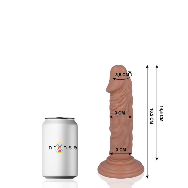 MR INTENSE - 3 PENE REALISTA 16.2 CM -O- 3 CM