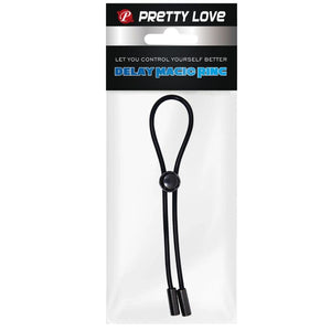 PRETTY LOVE - ANILLO PARA PENE Y TESTÍCULOS CON CORDÓN