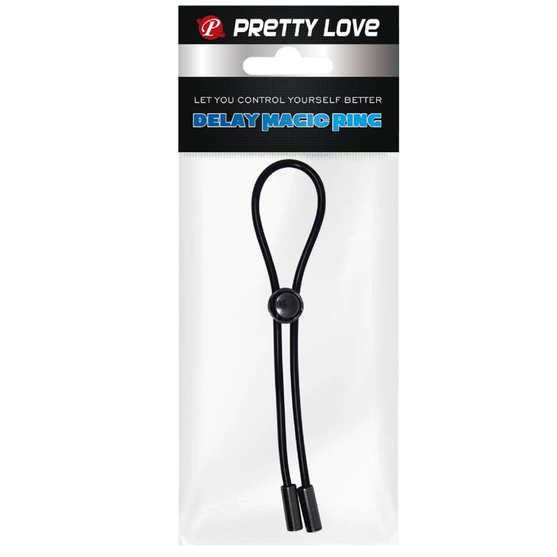 PRETTY LOVE - ANILLO PARA PENE Y TESTÍCULOS CON CORDÓN