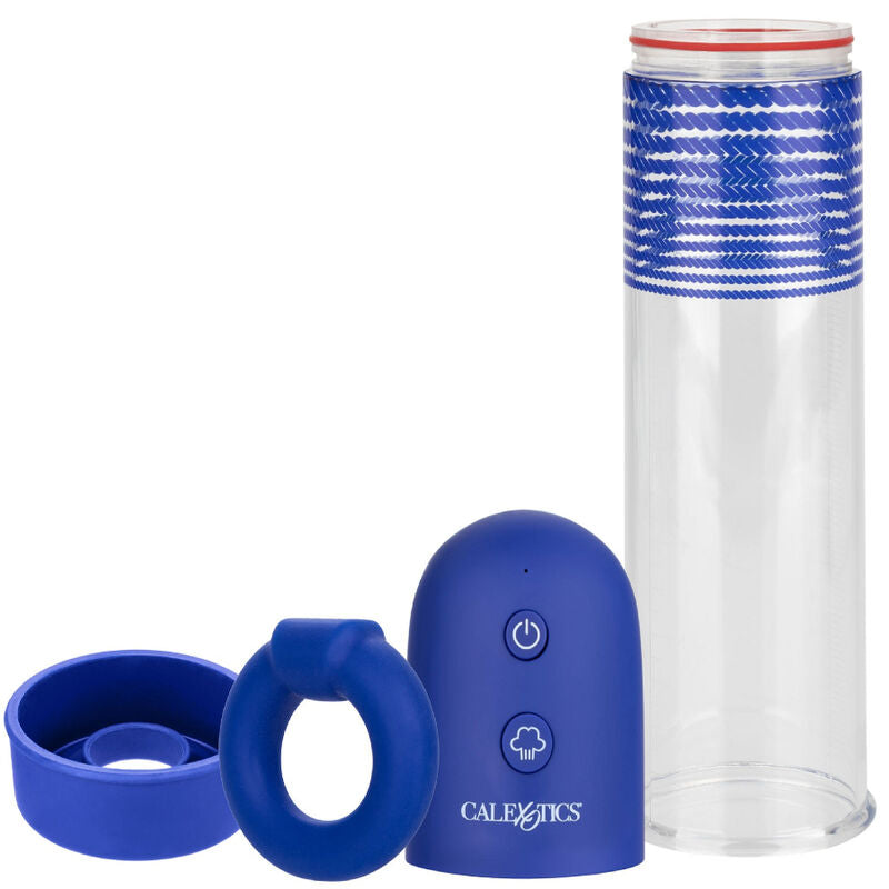 CALEXOTICS - ADMIRAL KIT RICARICABILE CON POMPA A MONTAGGIO ORIZZONTALE