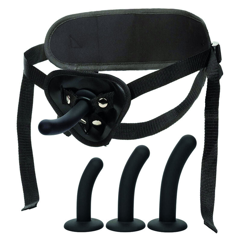 CALEXOTICS - KIT DI PEGGING BOUNDLESS IN SILICONE CURVO