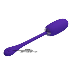 PRETTY LOVE - VIBRATING EGG JULIUS WATERPROOF-RECHARGEABLE PURPLE