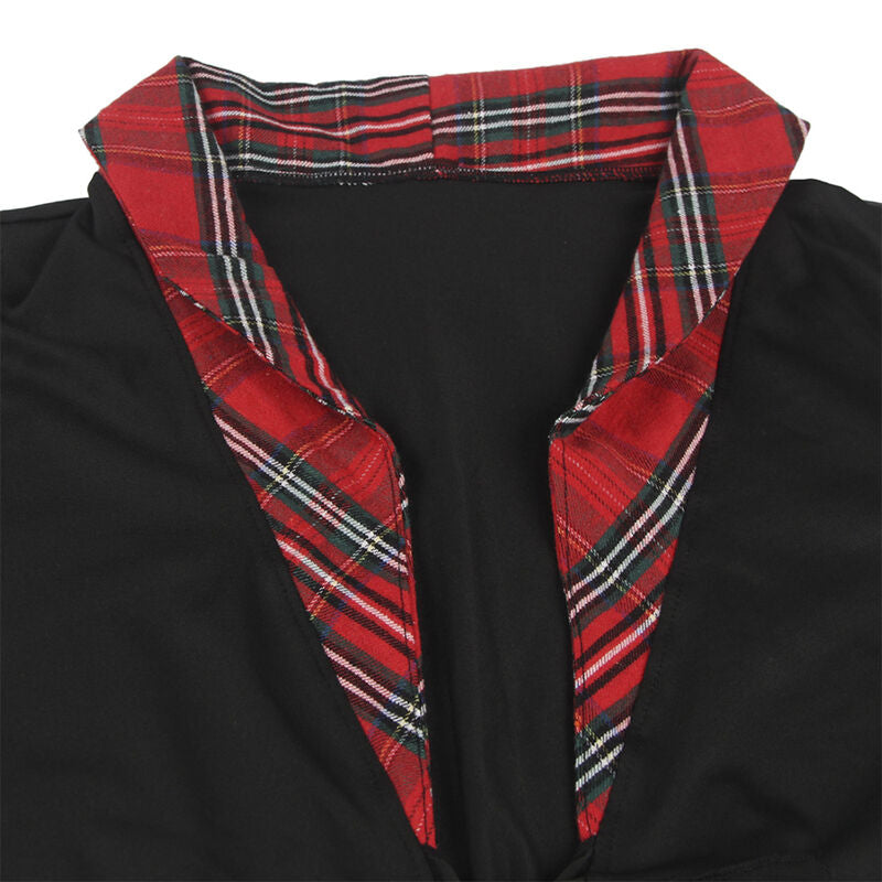 SUBBLIME - COMPLETO COSTUME SCUOLA SEXY TOP L/XL
