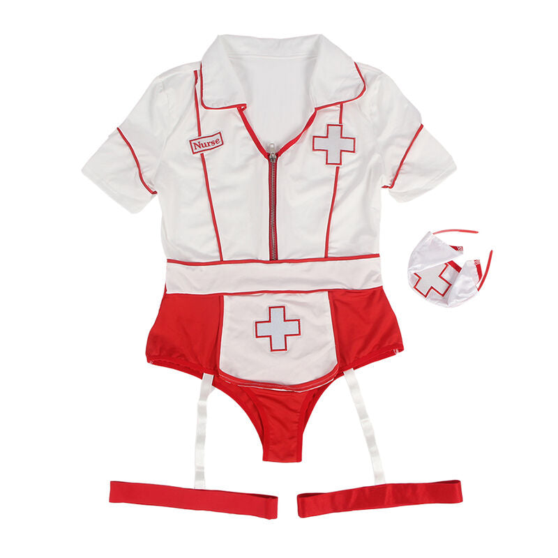 SUBBLIME - SEXY VESTITO DA INFERMIERA BODY L/XL