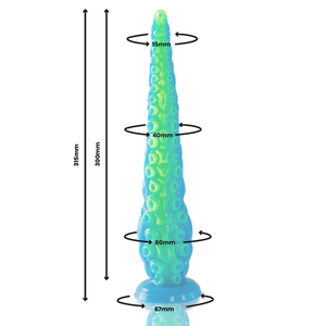 EPIC – Scylla L | Dildo fantasy fluorescente a tentacoli