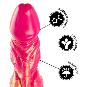 EPIC - MYTHOLOGICAL FIRE OF CERBERUS'S DILDO