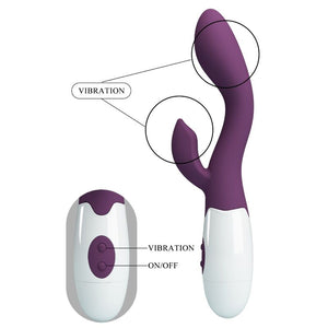 PRETTY LOVE - VIBRADOR BRIGHTY PUNTO G VIOLETA