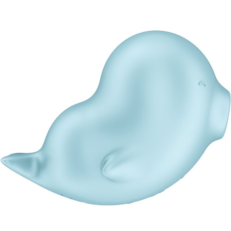 SATISFYER - SASSY SEAL ESTIMULADOR Y VIBRADOR AZUL