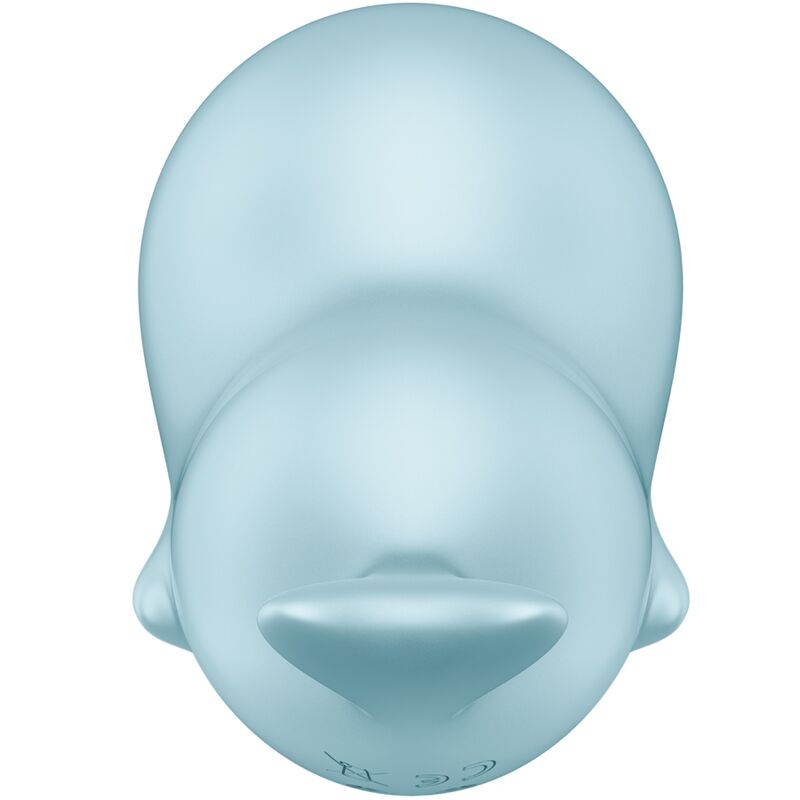 SATISFYER - SASSY SEAL ESTIMULADOR Y VIBRADOR AZUL