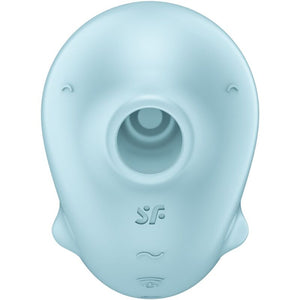 SATISFYER - SASSY SEAL ESTIMULADOR Y VIBRADOR AZUL