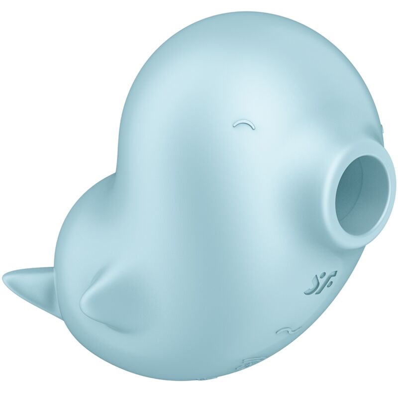 SATISFYER - SASSY SEAL ESTIMULADOR Y VIBRADOR AZUL