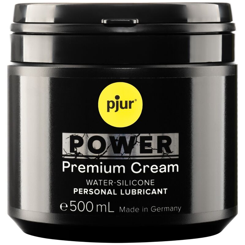 PJUR - POWER PREMIUM CREMA LUBRICANTE PERSONAL 500 ML
