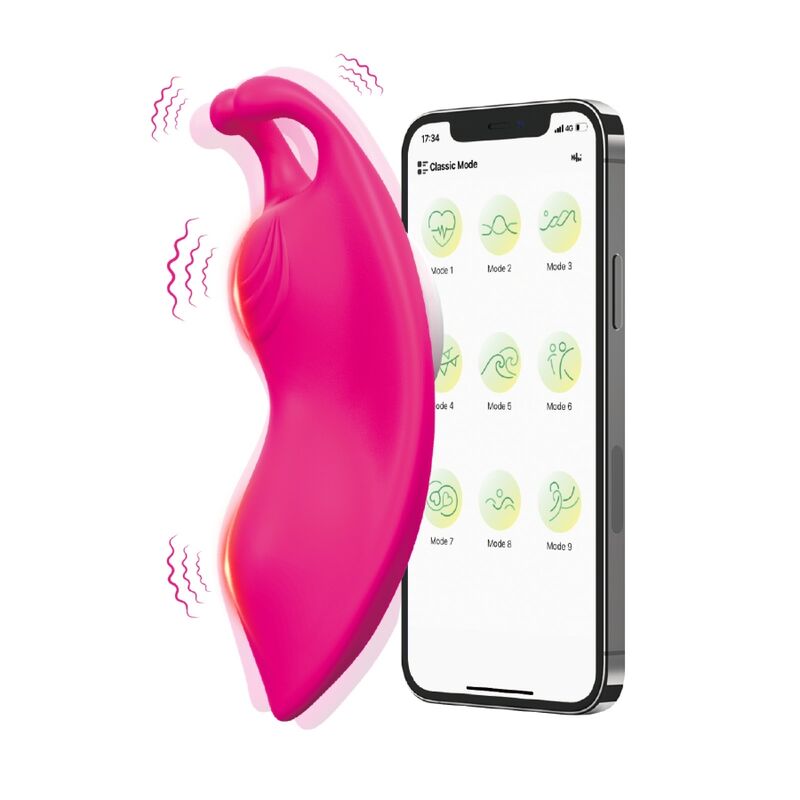ARMONY - MUTANDINA INDOSSABILE HONEYBEE VIBRATORE PUNTO G FUCSIA - APP GRATUITA