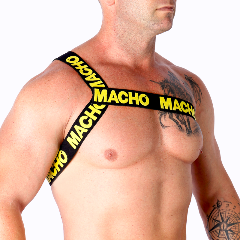 MACHO - HARNESS ROMANO GIALLO L/XL