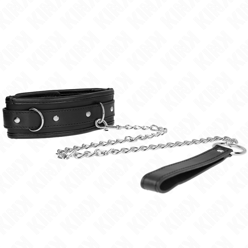 KINK - COLLAR MODELO BASE CON CORREA 65 CM MODELO 1 53 X 6 CM