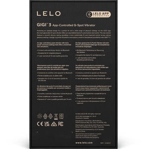 LELO - GIGI™ 3 VIBRATORE PUNTO G BLU