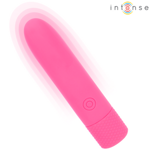 INTENSE - SYMONE USB RECARGABLE BALA VIBRADORA 8 VIBRACIONES ROSA 10 X 2,2 CM