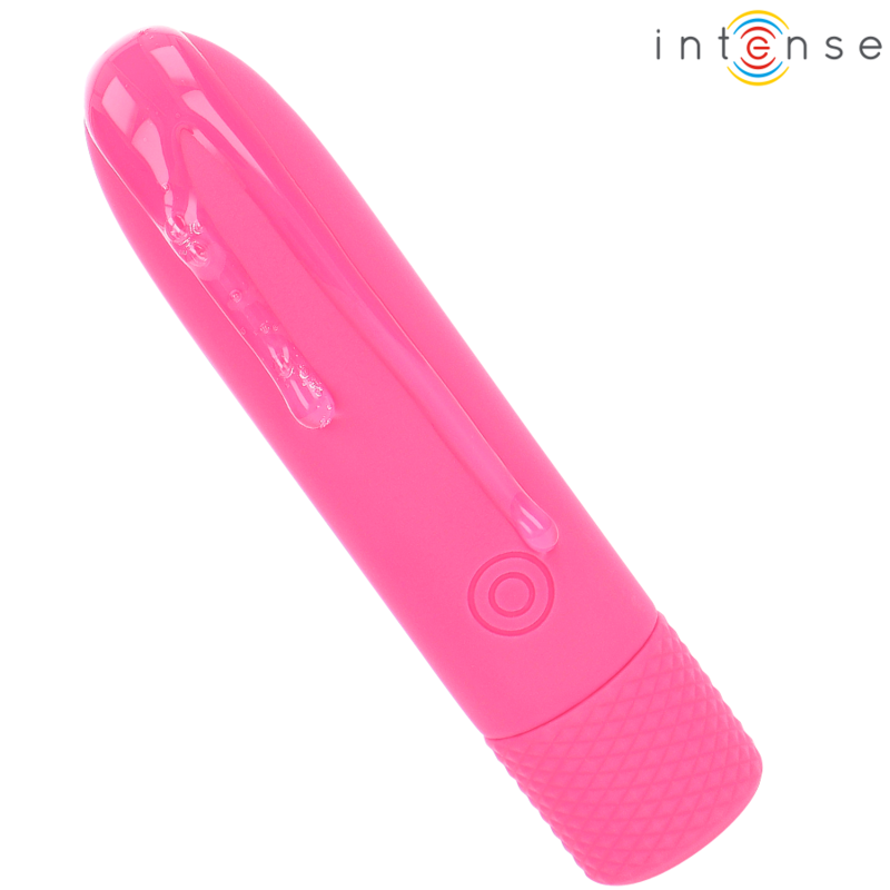 INTENSE - SYMONE USB RECARGABLE BALA VIBRADORA 8 VIBRACIONES ROSA 10 X 2,2 CM