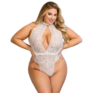 SUBLIME - 953850 BODY DE ENCAJE BLANCO S/M