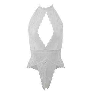 SUBLIME - 953850 BODY DE ENCAJE BLANCO S/M