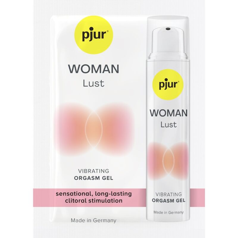 PJUR - WOMAN LUST GEL VIBRANTE MONODOSIS PARA EL ORGASMO 1,5 ML