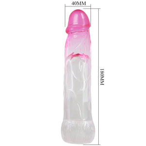 PRETTY LOVE - NERON GUAINA DI ALLARGAMENTO PENE REALISTICA 6 CM ROSA