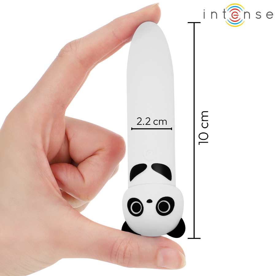 INTENSE - POH PANDA VIBRATORE BULLET RICARICABILE USB 10 X 2,2 CM