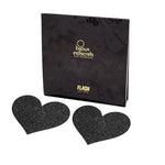 BIJOUX - PEZONES INDISCRETOS CON CORTES DE CORAZÓN NERO