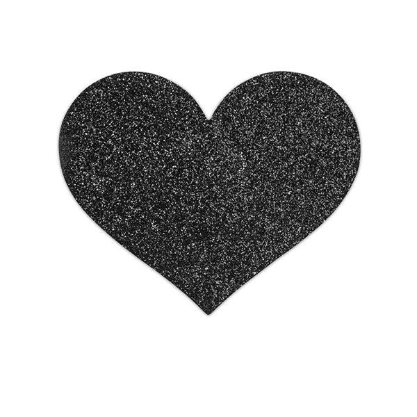 BIJOUX - PEZONES INDISCRETOS CON CORTES DE CORAZÓN NERO