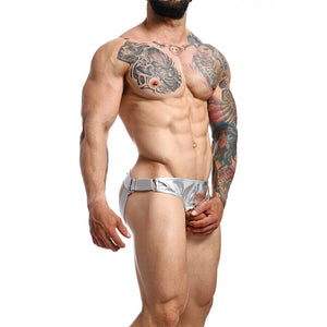 MOB - DNGEON JOCKSTRAP PENIS RING IN SILVER ONE SIZE