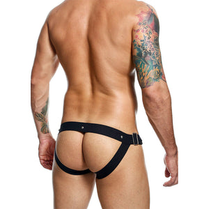 MOB - DNGEON JOCKSTRAP NERO A PRESSIONE TAGLIA UNICA