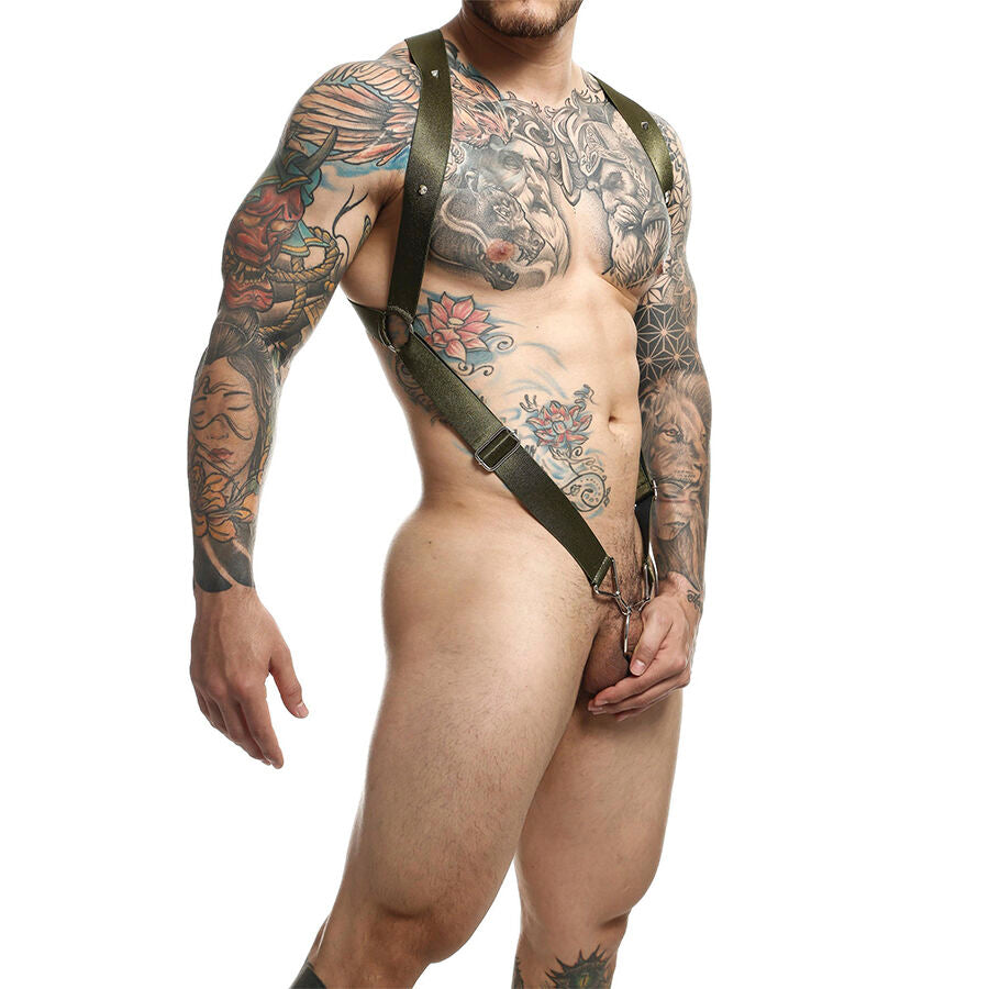 MOB - DNGN GREEN CROSS HARNESS ONE SIZE