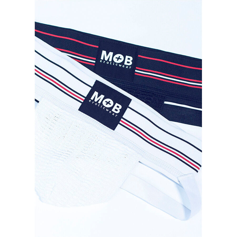 MOB - CLASSIC WHITE THONG SIZE S