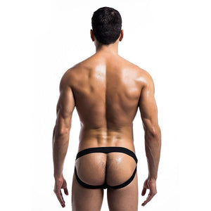 MOB - BLACK FETISH JOCKSTRAP SWIMSUIT SIZE L