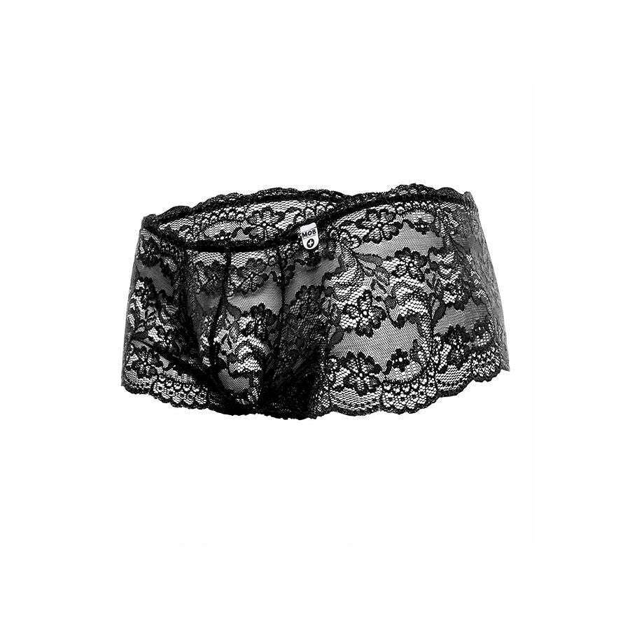MOB - BLACK LACE BOXERS SIZE L/XL