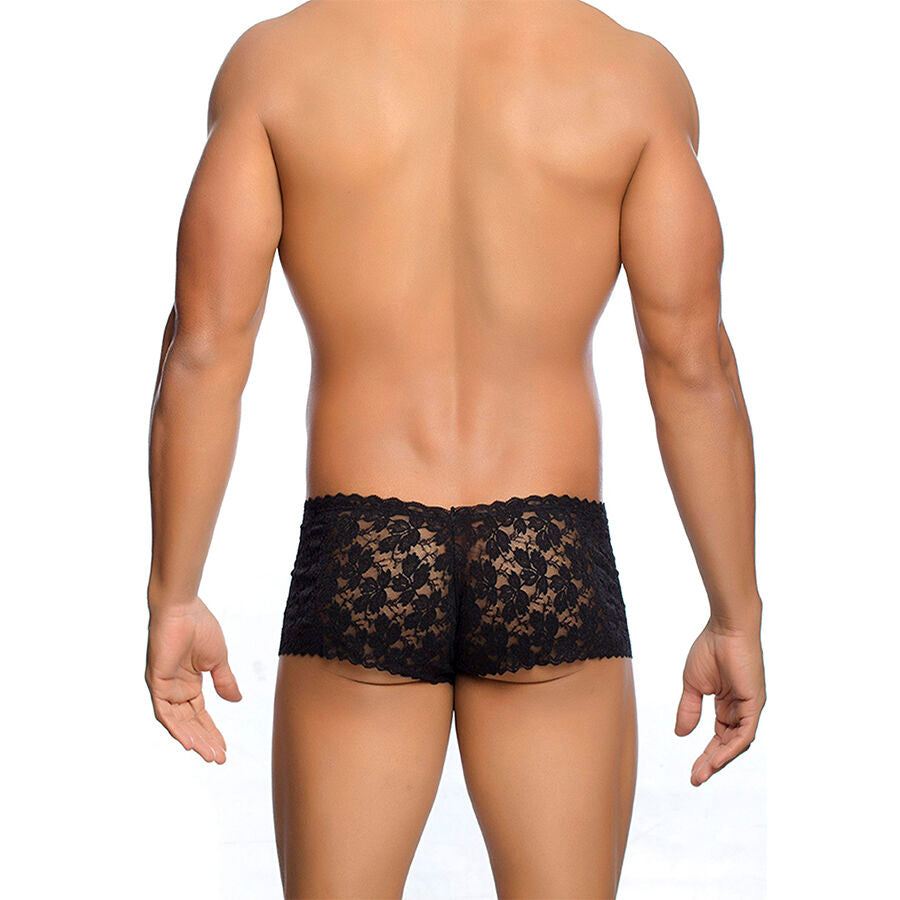 MOB - BLACK LACE BOXERS SIZE S/M