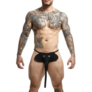 MOB - THONG NERO ELEFANTE TAGLIA UNICA