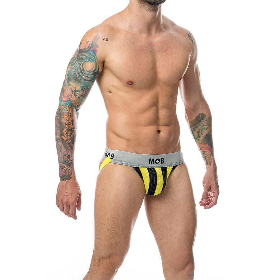 MOB - CLASSIC JOCK STRIPE GIALLO TAGLIA M
