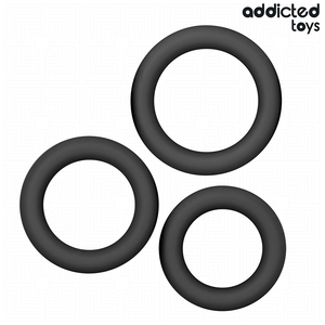 ADDICTED TOYS - SILICONE RINGS SET MODEL 1