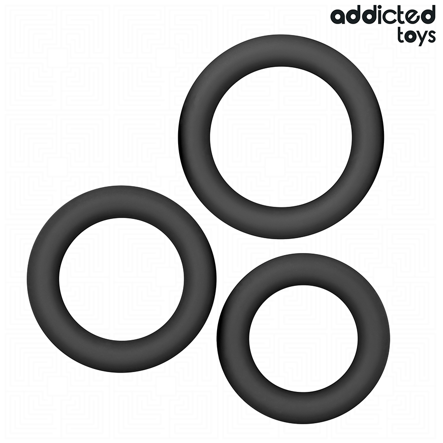 ADDICTED TOYS - SILICONE RINGS SET MODEL 1