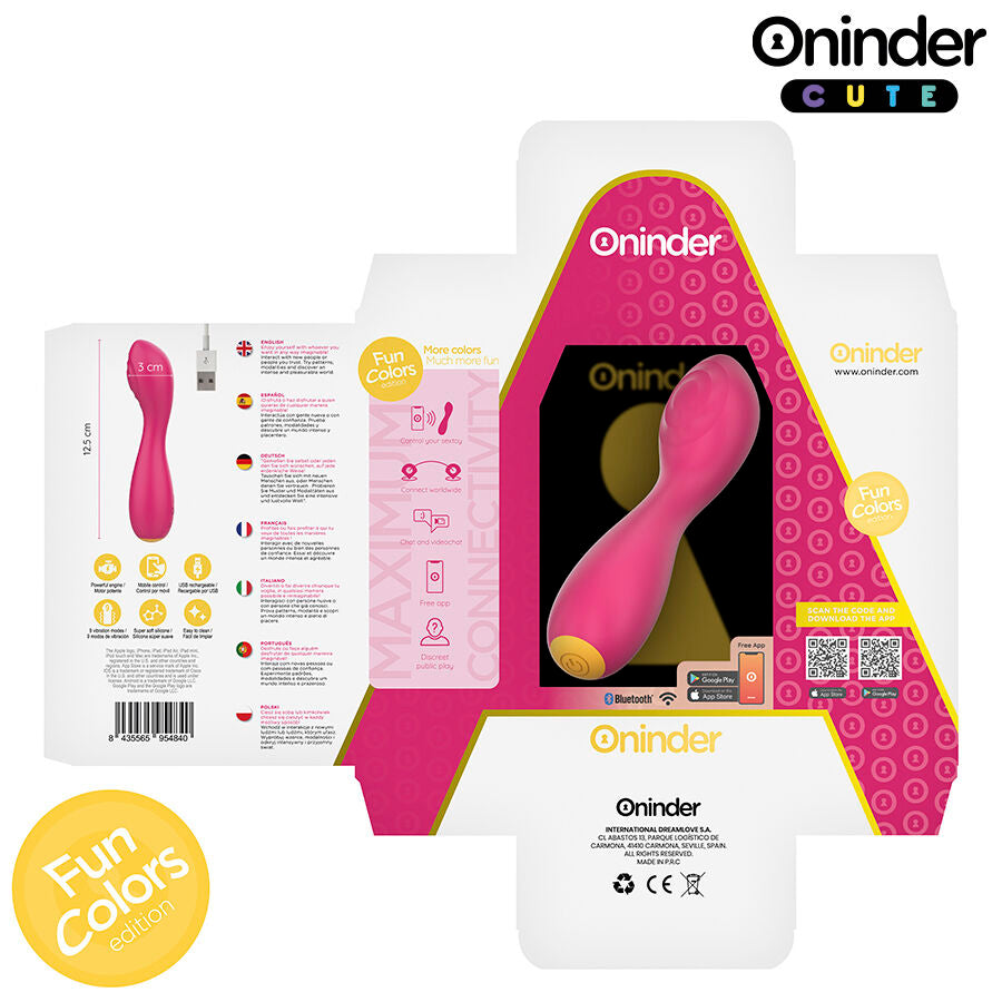 ONINDER CUTE - VIBRADOR DE PUNTO G LOVE BUDDY MASTER - APLICACIÓN GRATUITA EN TODO EL MUNDO
