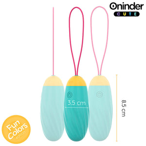 ONINDER CUTE - UOVO VIBRANTE LOVE PLEASURE - GEMME ROTANTI IN SILICONE - APP GLOBALE GRATUITA