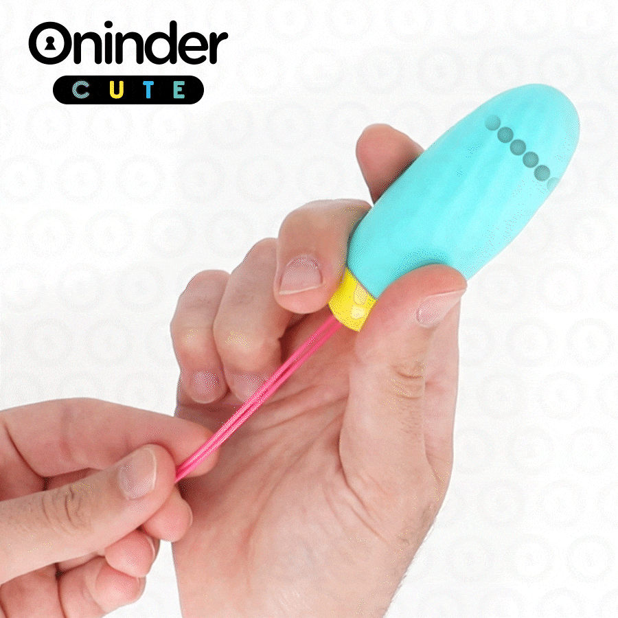 ONINDER CUTE - UOVO VIBRANTE LOVE PLEASURE - GEMME ROTANTI IN SILICONE - APP GLOBALE GRATUITA