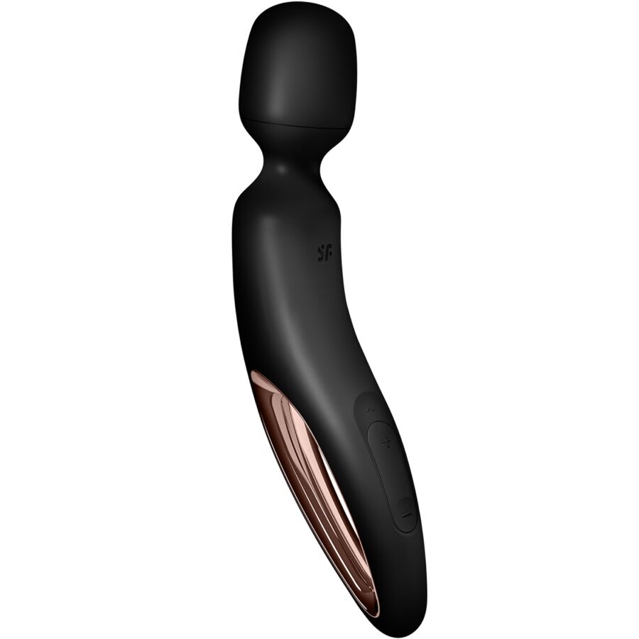 SATISFYER - WAND ERLAND MASSAGE VIBRATOR BLACK