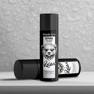 AGUJERO NEGRO - RELAJANTE ANAL DE JOJOBA CON BASE DE SILICONA 30 ML