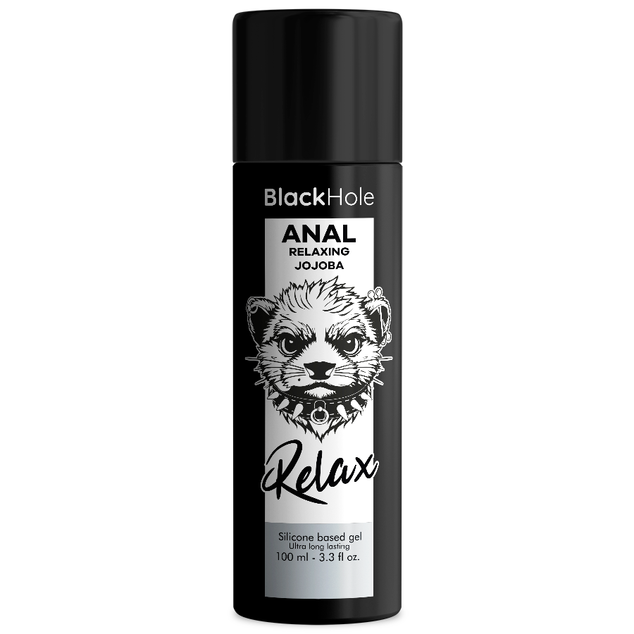 AGUJERO NEGRO - RELAJANTE ANAL DE JOJOBA CON BASE DE SILICONA 100 ML
