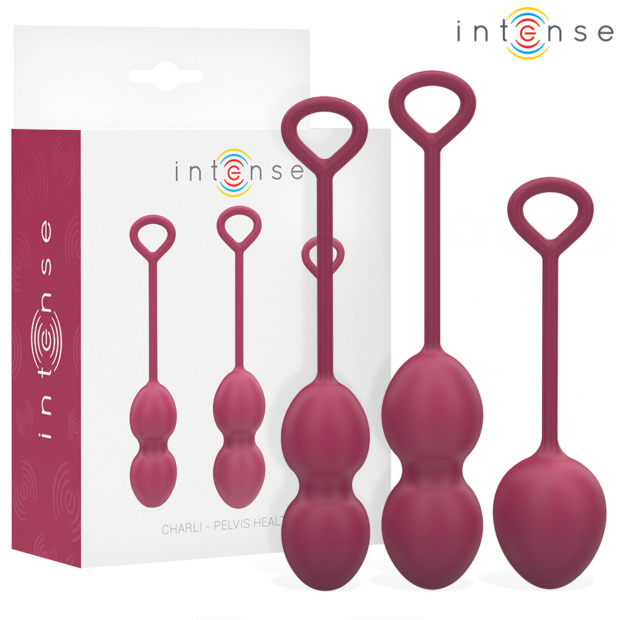 INTENSE - KIT PALLINE DI KEGEL CHARLI BORDEAUX