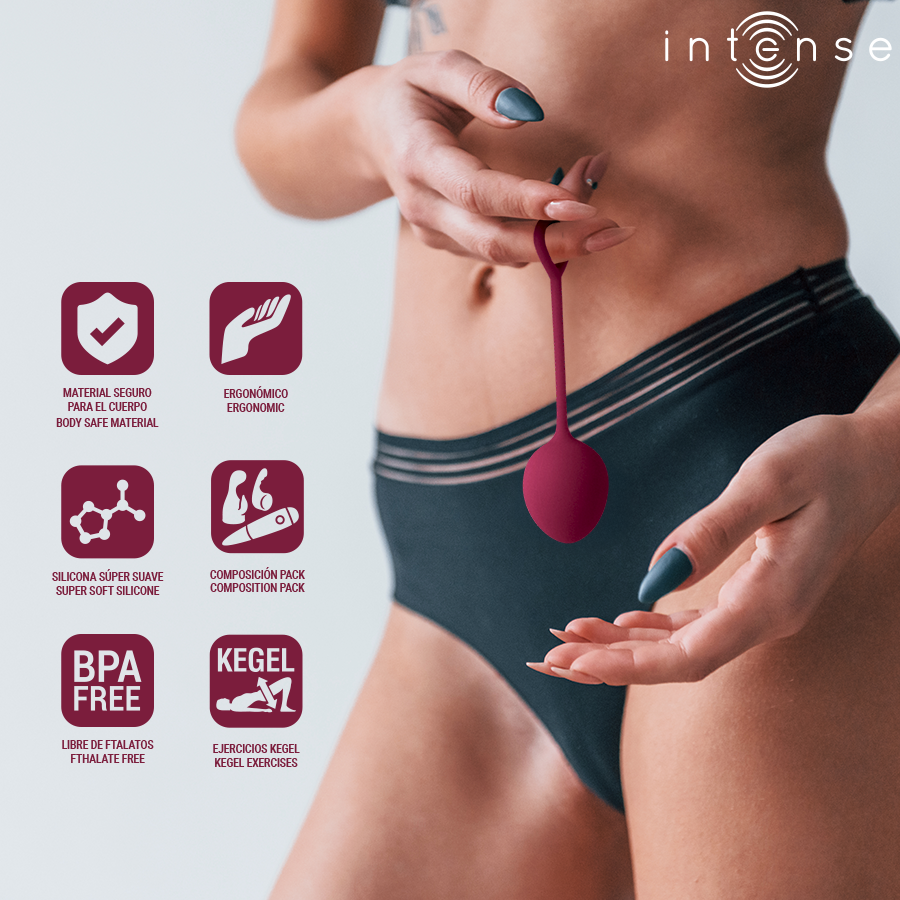 INTENSE - KIT PALLINE DI KEGEL CHARLI BORDEAUX